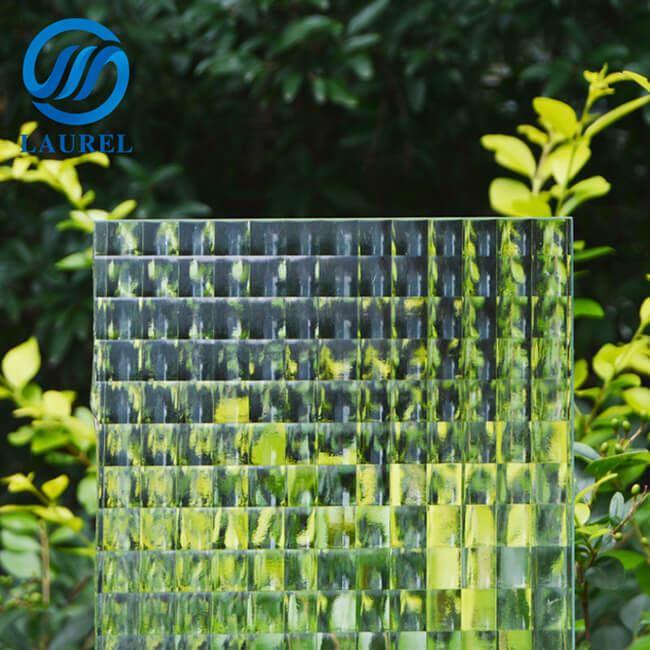 4mm 5mm Clear Patterned Safety Glass Sheet For Sale